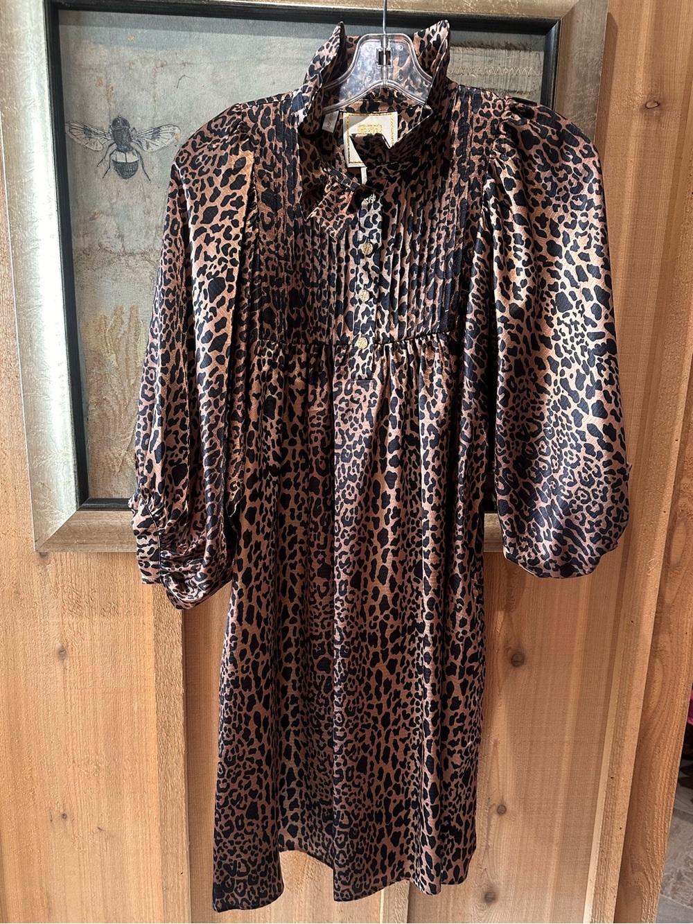 Emily McCarthy NWT Lady Leopard Charlotte Dress - Size XS - Picture 2 of 6